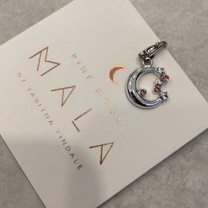 Moon and stars charm
